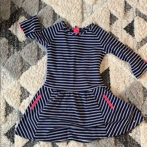 Navy and whit Tommy dress